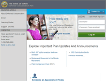 Tablet Screenshot of idahodc.com